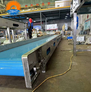 Système automatisé haute efficacité ZBHT à couche unique pour le désossage et la découpe, convoyeur pour équipement d'abattage de bovins - Product Image 5