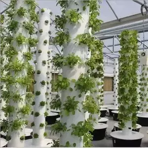 Beste Hidroponic Systeem Tuin 10 Laag 60 Planten Super Boerderij Verticale Hydrocultuur Systeem Toren Met Pomp En Beweegbare Watertank