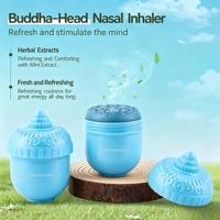 Nouvel inhalateur nasal aromatique aux herbes HONG THAI VBOOM - Certifié sécurité Classe I, Ingrédients naturels, Soulagement de la toux, Nez et Corps