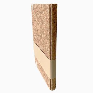 Cuaderno Personalizado de Corcho Reciclado Ecológico, Diario de Tapa Dura con Textura de Madera Sostenible, Banda Elástica y Soporte para Bolígrafo - Product Image 4