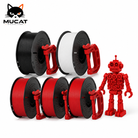 MUCAT 1KG ABS Filament Spool 1.75mm Bahan Printer 3D FDM untuk Model Kreatif dan Pencetakan Kerajinan