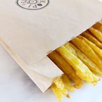 Fournisseur chinois de sacs en papier kraft brun recyclables personnalisés pour aliments, avec impression flexo pour emballages de pizzas et de champagne