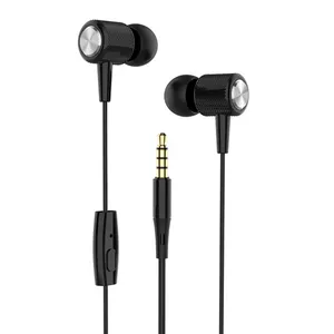 Earbud & headphone In-ear produk elektronik Dropshipping 2023 produk earphone berkabel tas PP BK Tecno Airbud teccologio OEM
