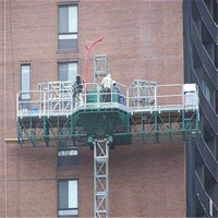 Plateforme de travail mobile à mât escamotable pour façade de bâtiment, utilisation extérieure, pour peinture, nettoyage et entretien