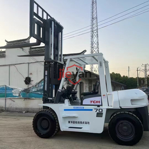 <span class=keywords><strong>TCM</strong></span> <span class=keywords><strong>70</strong></span> Original de Japón, Mini Montacargas de 7 Toneladas, Precio Económico, Alto Rendimiento, con Pocas Horas de Uso, en Stock, Montacargas Usado en Venta - Product Image 3
