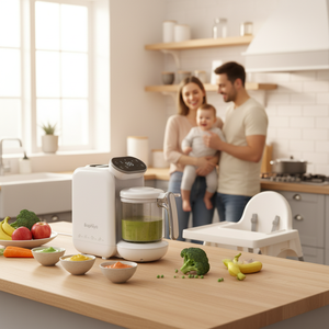 Robot culinaire pour bébé multifonction sans BPA, <span class=keywords><strong>Babycook</strong></span> électrique 5 en 1, <span class=keywords><strong>cuiseur</strong></span> vapeur, mixeur, préparateur de nourriture pour bébé - Product Image 1