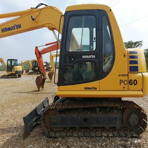 Used KOMATSU Excavators 6Ton PC60 Crawler with Core Engine & Bearing Components Also PC40 & PC55 Models for Sale - Product Image 2
