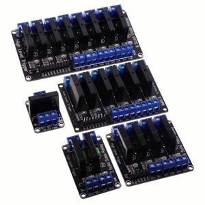 Módulo de Relé de Estado Sólido de 1, 2, 4, 6, 8 Canales, 5V, 12V, 24V CC, de Alto Nivel, SSR AVR DSP G3MB-202P, Relé de 250V 2 para <span class=keywords><strong>Arduino</strong></span>, Venta Directa de Fábrica - Product Image 1