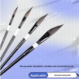Set di 4 <span class=keywords><strong>Pennelli</strong></span> a Filo <span class=keywords><strong>per</strong></span> <span class=keywords><strong>Pittura</strong></span>, <span class=keywords><strong>Pennelli</strong></span> a Forma di Coltello in Nylon <span class=keywords><strong>per</strong></span> Acquerello, Pennarelli <span class=keywords><strong>per</strong></span> <span class=keywords><strong>Pittura</strong></span> <span class=keywords><strong>ad</strong></span> <span class=keywords><strong>Acqua</strong></span>, <span class=keywords><strong>Pennelli</strong></span> <span class=keywords><strong>per</strong></span> Disegno Artistico a Mano - Product Image 2