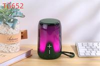 Altavoz Portátil para Fiestas al Aire Libre TG652, 10 W, RGB, IPX6, Tarjeta de Memoria TF, Gran Venta para Reproductor de Audio y Actividades al Aire Libre