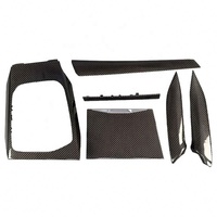 Intérieurs de Voiture de Luxe Personnalisés, Intérieurs en Fibre de Carbone Véritable, Kit de Cadre et de Panneaux de Tableau de Bord pour Série 3 et 4 2019-2025 G20 G21 G22 G