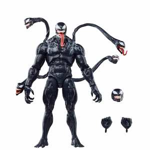 Figura de PVC articulada de 7 pulgadas de <span class=keywords><strong>Venom</strong></span> <span class=keywords><strong>2</strong></span> (versión cinematográfica) de <span class=keywords><strong>Marvel</strong></span> Legends, modelo sínfbrico multicabezas, nueva, con animales congelados DY - Product Image 2