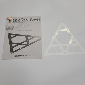 Xmlivet al por mayor billar Magic Ball Rack hoja forma de triángulo para 8 bolas/9 bolas/10 bolas billar tacos accesorios de billar - Product Image 5