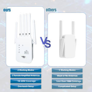 Repetidor Wifi de banda Dual de 1200Mbps, extensor de largo alcance de 2,4G, amplificador de señal 5G, repetidor WiFi - Product Image 5