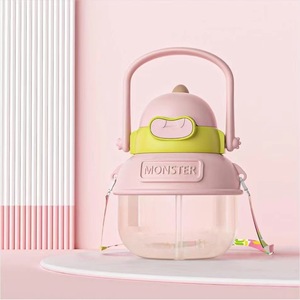 Monster Plastic Water Bottle 500Ml Bpa Free With Handle For Kids Outdoor Use - Product Image 4