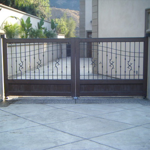 Portes en fer forgé d'<span class=keywords><strong>occasion</strong></span> compétitives Portes en fer forgé de bonne qualité en tête Portes en fer forgé contemporaines - Product Image 4