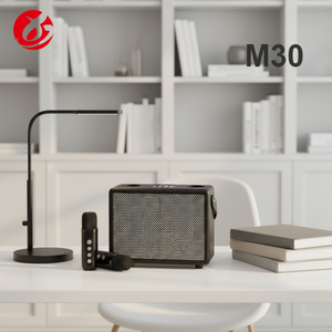 เครื่องคาราโอเกะบลูทูธขนาดเล็ก 10w ลำโพงไร้สายแบบพกพาพร้อมไมโครโฟนสำหรับเด็กและครอบครัว<span class=keywords><strong>ร้อง</strong></span>เพลง - Product Image 1