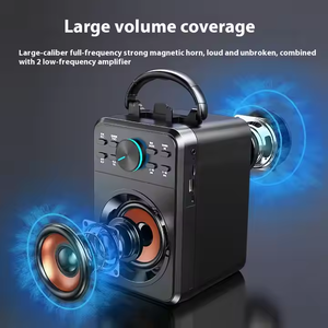 הפופולרי ביותר מכירה גדולה חזק בס Hifi צליל סאב Rgb תאורה <span class=keywords><strong>Bluetooth</strong></span> Usb Fm רדיו נייד משחקים רמקול - Product Image 4