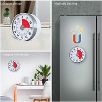 Ticktime Penghitung Waktu Mundur Visual Dapur Magnetik 60 Menit untuk Memasak Memasak Memasak