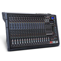 Mélangeur Audio Professionnel OEM PG18 Intégré, Réglage Équilibré 7 Segments, 18 Canaux, pour Grandes Scènes