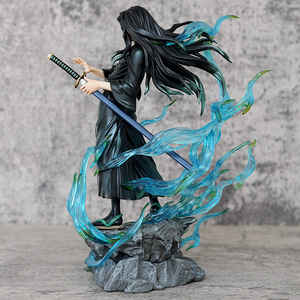 Figurine d'anime <span class=keywords><strong>Kimetsu</strong></span> <span class=keywords><strong>No</strong></span> <span class=keywords><strong>Yaiba</strong></span> <span class=keywords><strong>Tokitou</strong></span> Muichirou de 25 cm, modèle en PVC, décoration, statue, jouet de collection - Product Image 4