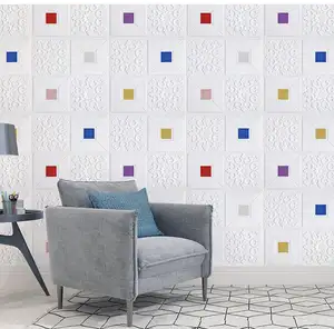 Painel De Papel De Parede Impermeável Tijolo Adesivo Auto-adesivo Pared Papel Parede PE Papel Tapiz 3D Espuma Papel De Parede Decoração Para Casa