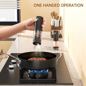 Unit-charging Electric Salt And <b>Pepper</b> <b>Grinder</b> Set Rechargeable Automatic Electric Salt and <b>Pepper</b> <b>Grinder</b> - Product Image 6