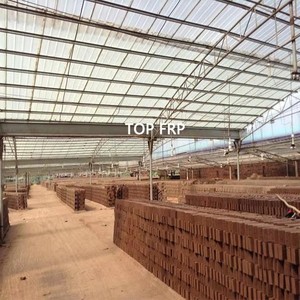 แผ่นหลังคาโปร่งแสง FRP หนา 1.2 มม.-3 มม. / กระเบื้องหลังคาโปร่งแสง - Product Image 2