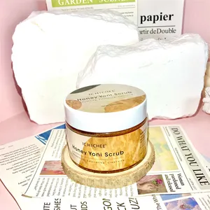 Honey yoni kit grosir gel cuci vagina, kebersihan intim wanita label pribadi keseimbangan ph vagina organik - Product Image 6