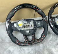 Volant en fibre de carbone forgé LED pour Dodge Challenger Charger SRT Hellcat Ram Scat Pack RT Durango 2013-2023