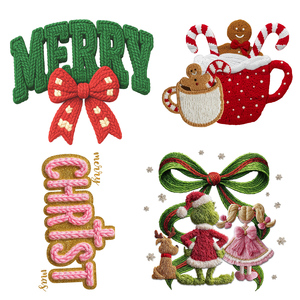 Transfert thermique DTF personnalisé <span class=keywords><strong>pour</strong></span> la Saint-Valentin 2026, motifs en faux fil, doux, facile à retirer à chaud, prêt à être pressé à la maison <span class=keywords><strong>pour</strong></span> les sweats à capuche et les t-shirts - Product Image 2