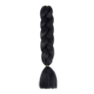 24Inch 100G Ombre Synthetische Vlechten Jumbo Haar Vlecht Goedkope Jumbo-Haar-Vlecht Hoge Hair Extensions Aanvaardbaar