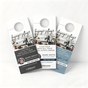 Faible MOQ, échantillon gratuit, porte-étiquettes découpés sur mesure pour hôtels, bureaux, immobilier, marketing, publicité, fournisseur - Product Image 6