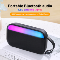 Regalos Promocionales Personalizados, Altavoz Inalámbrico para Exteriores con Batería, Luz LED, Función de Teléfono, Diseño Moderno, Caja de Sonido Portátil