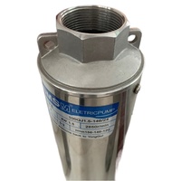 Pompe submersible multi-étages en acier inoxydable 0,33-2,13 CV haute pression 24V électrique économique fiable pour eau chaude