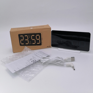 Đồng Hồ Kỹ Thuật Số Led Gương Thông Minh Với Nhiệt Độ/2 Đồng Hồ Báo Thức/Độ Sáng 3 Cấp Độ/Cổng Usb/Để Trang Điểm - Product Image 6