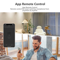 Touchmi Tuya WiFi Smart Light Switch Module Alexa Google Commutateurs sans fil 1 2 3 4 Gang DIY Smart Breaker Relay