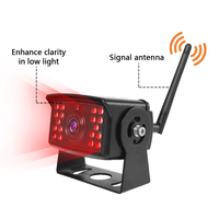 Système de caméra de recul sans fil 1080P HD, vision nocturne, étanche, grand angle, aide au stationnement pour voiture, SUV, camion