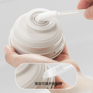 Brosse pour couvercle de tasse avec éponge nano, outil de nettoyage doux pour les rebords et les fentes des tasses - Product Image 1