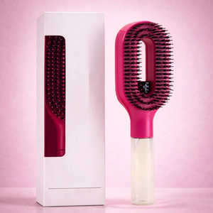 <span class=keywords><strong>H</strong></span>-4221 Pettine per Capelli con Spruzzatore d'Acqua e Impugnatura a Pulsante Singolo per Prevenire che i Capelli si Svolazzino - Product Image 3