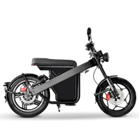Sepeda Motor Listrik Roda 2 Eu Warehouse Citycoco HM-6 2000W 60V 20AH Baterai Kuat Dewasa 40km/h 40km 30 Pendakian