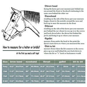 Korset dan Halter Kuda PVC, Aksesori Tahan Lama dan Kutang Bisa Disesuaikan untuk Kuda - Product Image 6