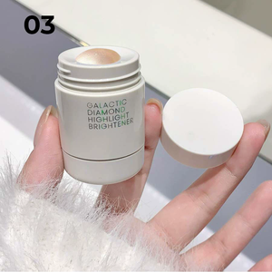 Sérum éclaircissant 2 en 1 surligneur beurre de karité extrait de riz infusé pour un maquillage radieux pour la peau - Product Image 1