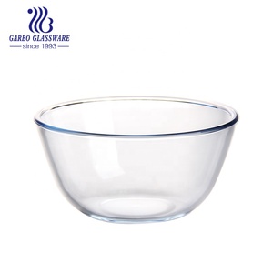 Recipiente de vidrio transparente para hornear pasteles, recipiente de vidrio resistente al calor de 7, 8, 9, 10, 11 y <span class=keywords><strong>12</strong></span> pulgadas - Product Image 1