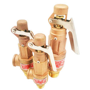 Soupape de sécurité manuelle en bronze avec poignée à ressort fileté, personnalisable OEM, taille de port DN10-DN50, modèle A27 C-Way - Product Image 3