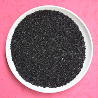 Charbon actif granulaire à base de charbon de bois broyé pour le traitement de l'eau, Iodine 1000, pour la purification de l'eau potable