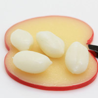 Hete Verkoop Zomer Fruit Miniatuur Pvc Watermeloen Appel Aardbei Cherry Oranje Mini Modellen Voor Drankjes Topping Decoraties Diy