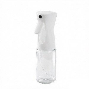 Transparent Oil Spray Bottle Cylinder M Size Plastic Lid See Through For Cooking Air Fryer Use - Product Image 5