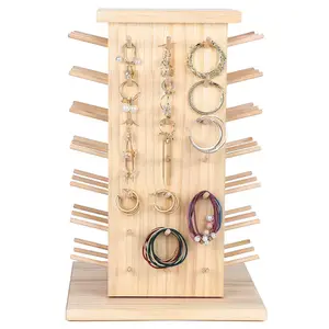 sewing quilting embroidery jewelry braider braid hair extension 84 spools display stand wooden thread rack organizer holder