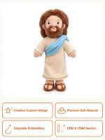 Jouets en peluche en coton personnalisés, mignons et doux, avec rembourrage en coton PP, pour enfants de 14 ans et plus